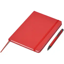 Hibiscus Notebook & Pen Set Red